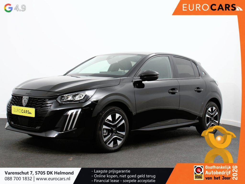 Peugeot e-208 EV Allure Pack 50 kWh Warmtepomp Navigatie Apple Carplay Android Auto Parkeerhulp Cruise Control Full Led Climate Control Lichtmetalen velgen