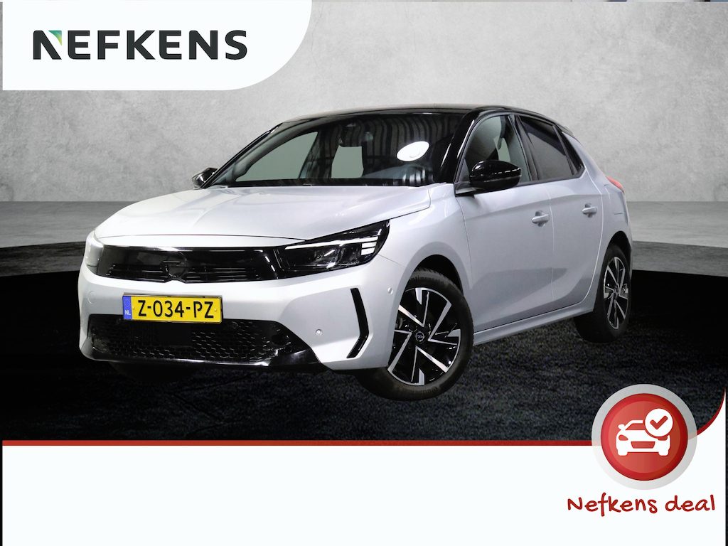 Opel Corsa 1.2 110PK Hybrid GS | 1ste eigenaar | AppleCarPlay/AndroidAuto | Climate Control | Cruise Control | Navigatie | AUTOMAAT | LM velgen | Keyless | Two-Tone | LED | Parkeersensoren | Privacy Glass | Isofix | Trekhaak |