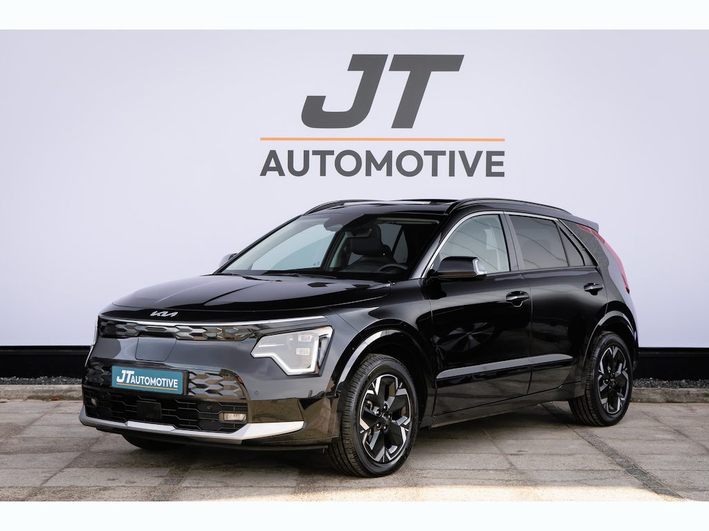 Kia Niro EV E-NIRO Dynamic+ Line 64.8 kWh Panoramadak | luxe ledere bekleding | Stoelverwarming | Stuurverwarming | Camera | Adaptive cruise | Pdc