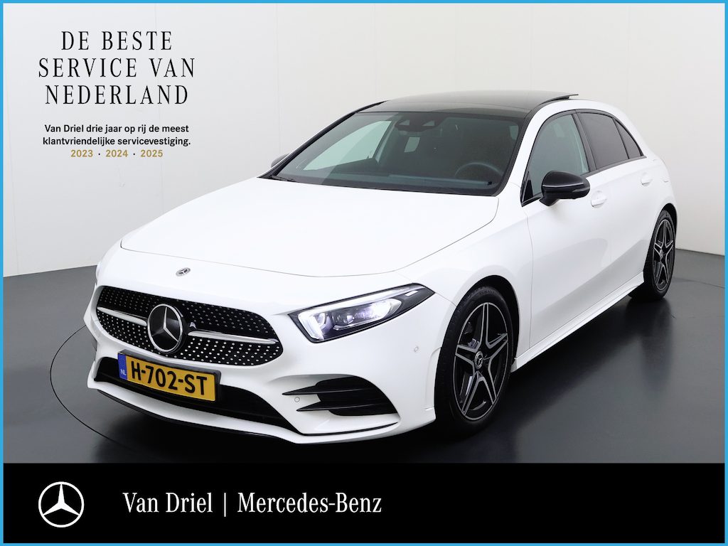 Mercedes-Benz A-klasse A 250 AMG line Night | Panorama Burmester Memory Multibeam Distronic