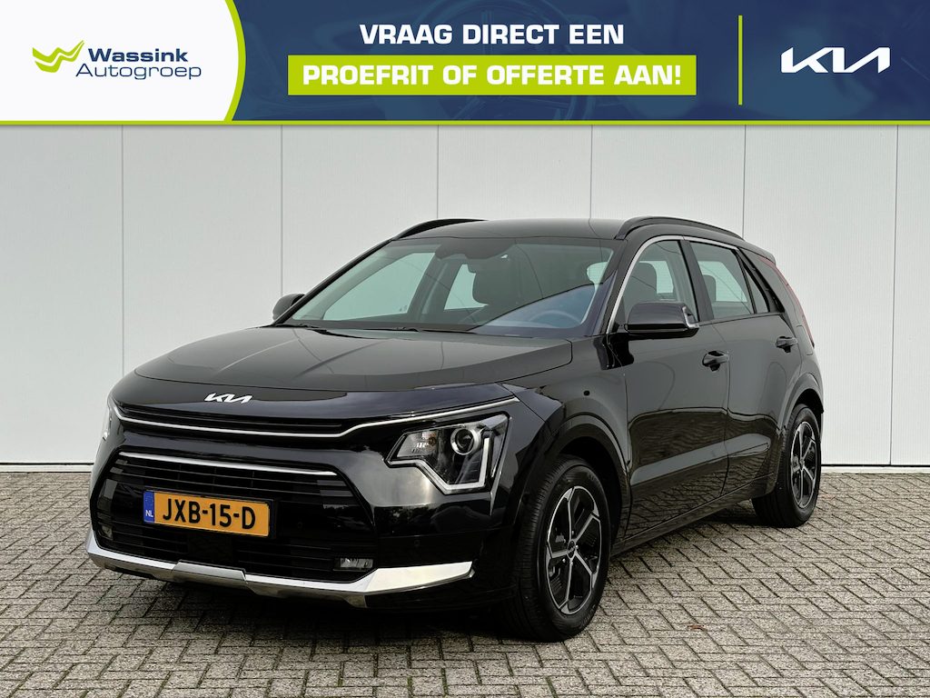 Kia Niro Hybrid 1.6 GDi DynamicLine | Adaptive Cruise | Camera | Voor- en achterbumpersensoren | Keyless Start- en Entry | Carplay | Navigatie | DAB+ |