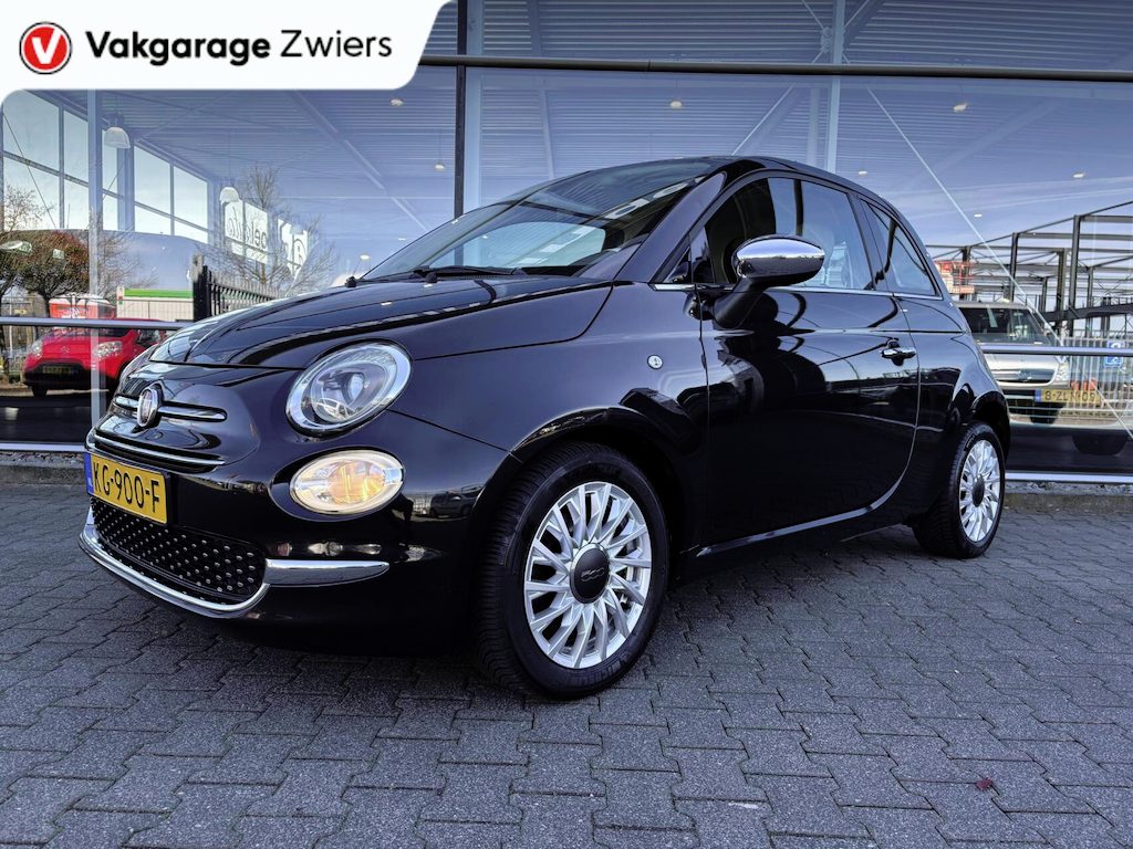 Fiat 500 0.9 TwinAir Turbo Lounge, Navi, Glazen Dak, Airco