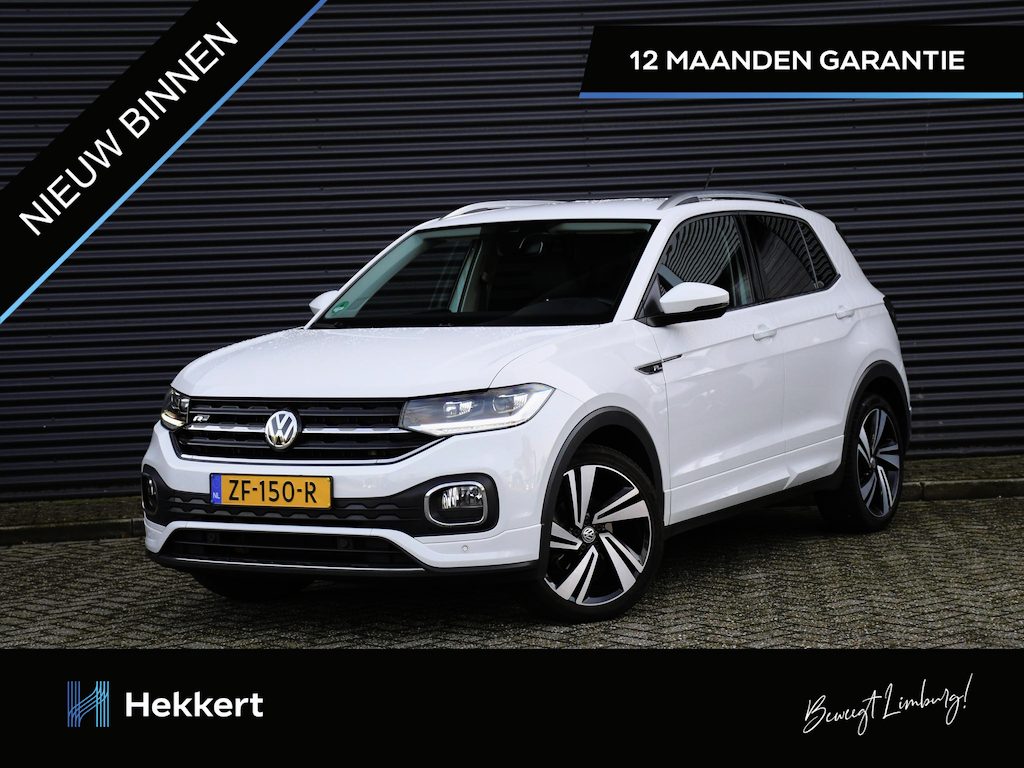 Volkswagen T-Cross R-Line 1.0 TSI 116pk DODE HOEK | PDC | NAVI | APPLE-CARPLAY | ADAPT. CC | 17''LM