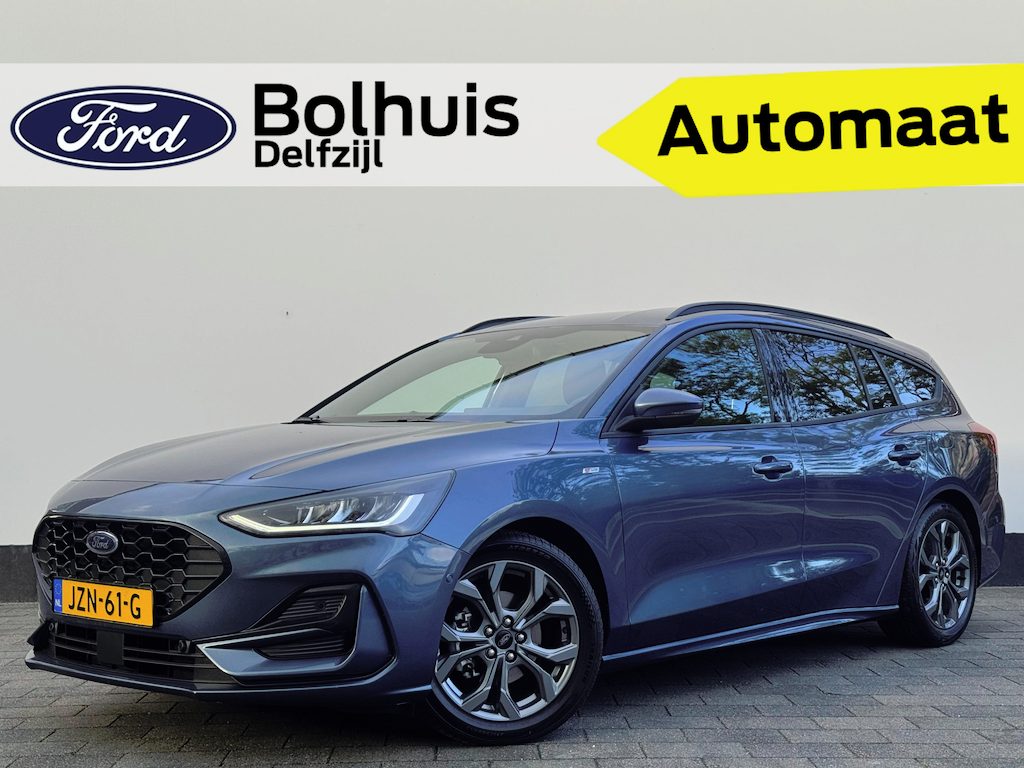 Ford Focus Wagon ST-line Ecoboost Hybrid 155 pk | Winter Pack | LED | Camera | Adapt. Cruise | Apple Carplay draadloos |