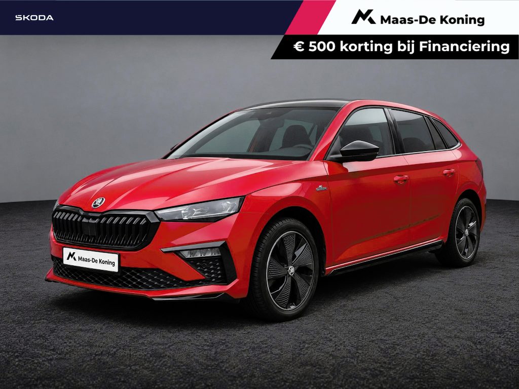 Skoda Scala Monte Carlo 1.0 TSI 115pk DSG · Camera · Panoramadak · Apple/Android Car Play · Dodehoek Detectie · Stoelverwarming · P-Sensoren · 17'' Inch · Garantie t/m 29-04-2029 of 100.000km