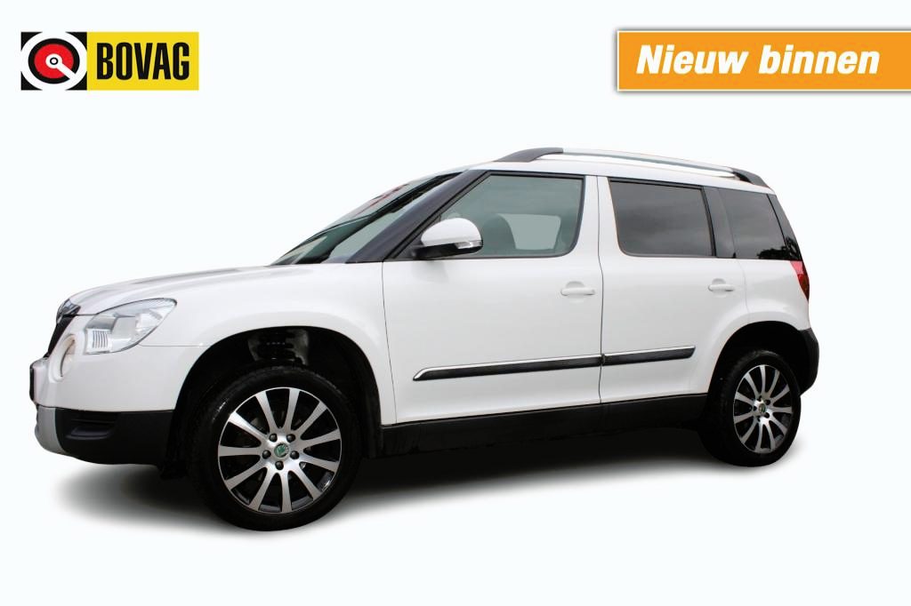 Skoda Yeti 1.2 TSI TOUR  Climate &amp; Cruise Ctrl. Privacy bluetooth 17LM Supermooi!