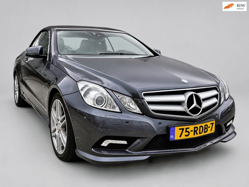 Mercedes-Benz E-klasse Cabrio 200 CGI Elegance - Airscarf - Leder - Stoelverw - Navigatie - Clima - Cruise - Dealeronderhouden