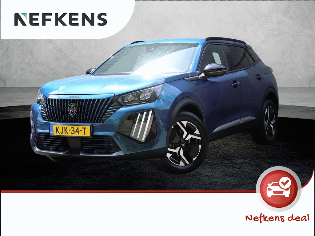 Peugeot 2008 Allure 100pk Navigatie via Apple Carplay en Android Auto | Parkeersensoren voor en achter | Cruise control | Automatische airco | Lichtmetalen velgen