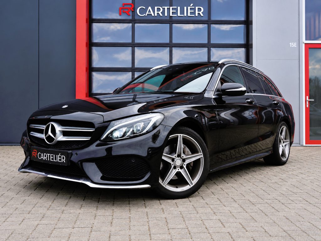 Mercedes-Benz C-klasse Estate 200 | AMG Line | Burmester | Led | Ambient | Cruise | Bluetooth | Camera | Automaat