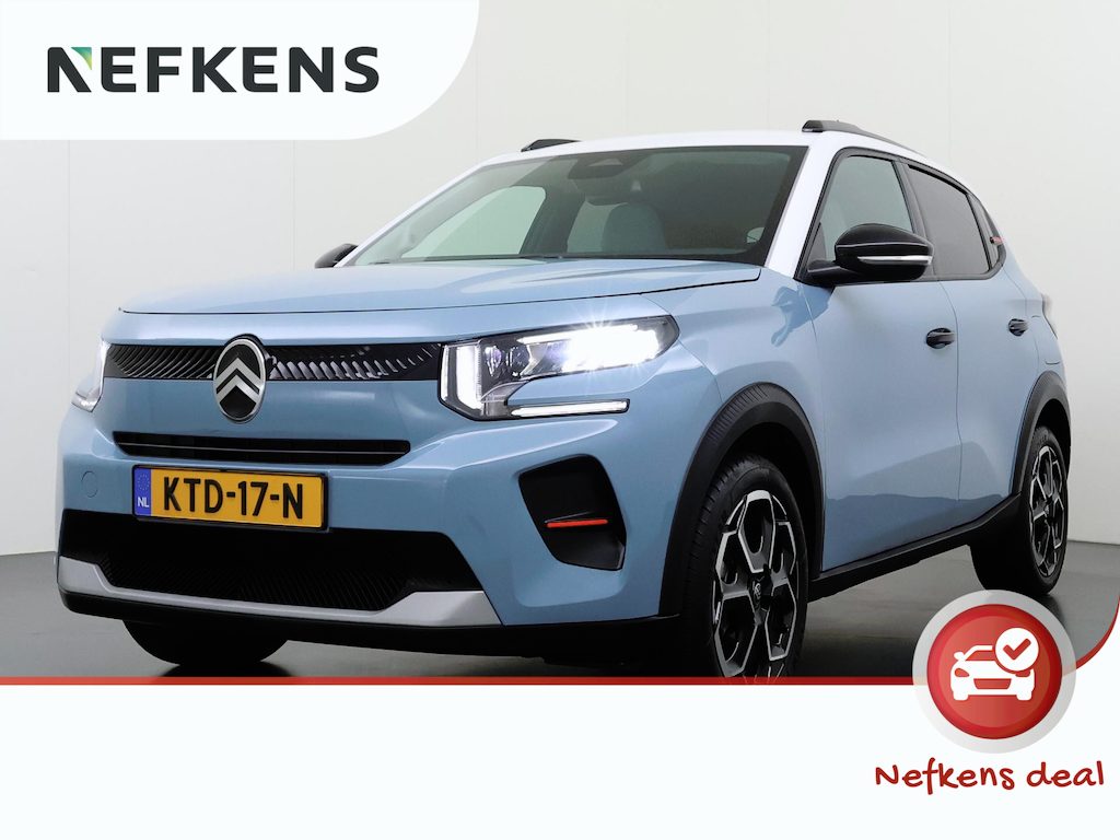 Citroën E-C3 Max 113pk 44 kWh | 3-Fase | Navigatie | Camera | Parkeersensoren | Cruise control | Automatische airco | Lichtmetalen velgen | Apple Carplay en Android auto draadloos
