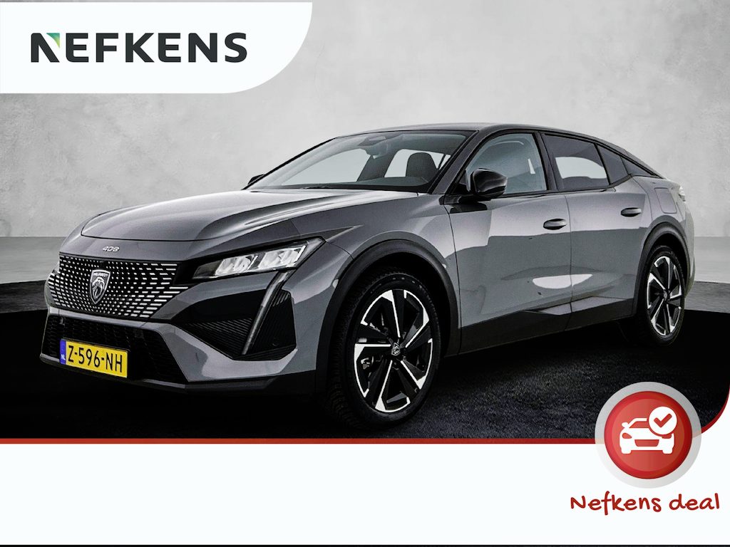 Peugeot 408 180pk HYbrid Allure | 1ste eigenaar | 19"LMV | Stuur/voorruitverwarming | Dodehoekdetectie | Camera 360 graden | AUTOMAAT