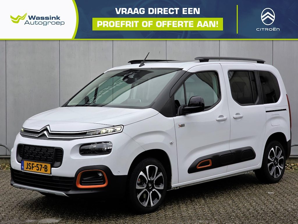 Citroën Berlingo 1.2T 130pk XTR/Shine Automaat I Climate control | Navigatie | Panorama dak | Camera | 17" Lm velgen