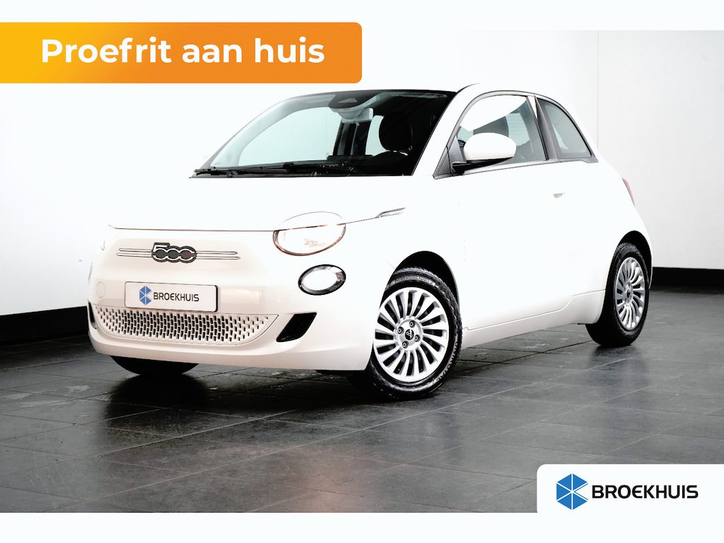 Fiat 500e Icon 42 kWh Apple CarPlay/Android Auto | Climate Controle | Cruise Controle | | Airco (automatisch) | Apple Carplay/Android Auto|telefoonintegratie premium | Bluetooth telefoonvoorbereiding