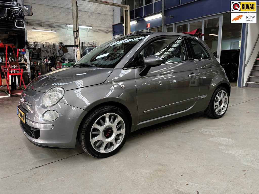 Fiat 500C 1.2 Pop | Cabrio Softtop | LM Velgen | Airco | 4 nieuwe banden | Rijklaar prijs!