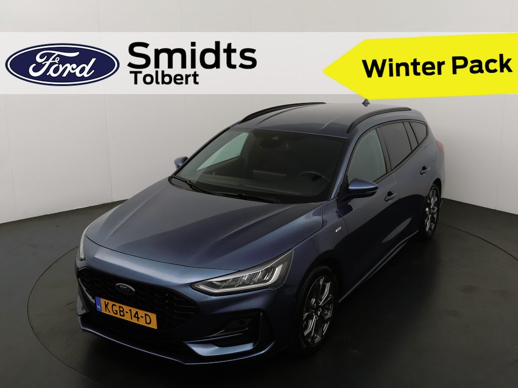 Ford Focus Wagon Hybrid 155 pk ST Line | Winter Pack | LED | Camera | Adapt. Cruise | Apple Carplay draadloos |