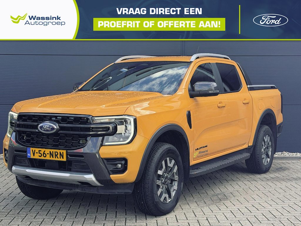 Ford Ranger Wildtrak 2.3 PHEV 279pk 10-traps automaat | 4WD | Trekhaak | Achteruitrijcamera | 3500Kg Trekgewicht | Navigatie | Cargo Area Pack | All Seasons