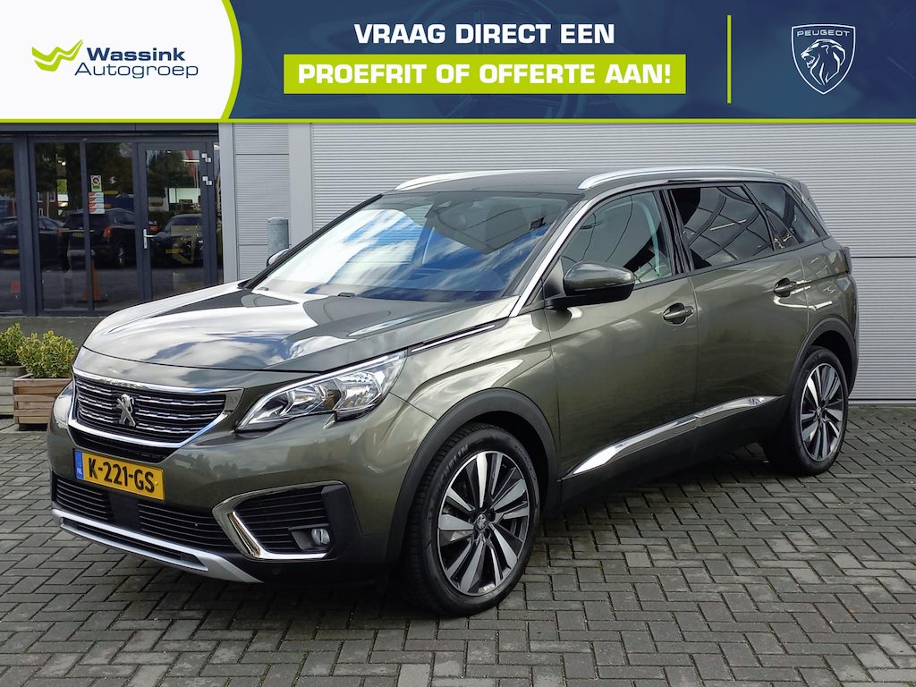 Peugeot 5008 1.2T 131pk Premium Advantage | 7 zitplaatsen | Climate control | Navigatie | 19" Lm velgen | Camera | Apple/Android