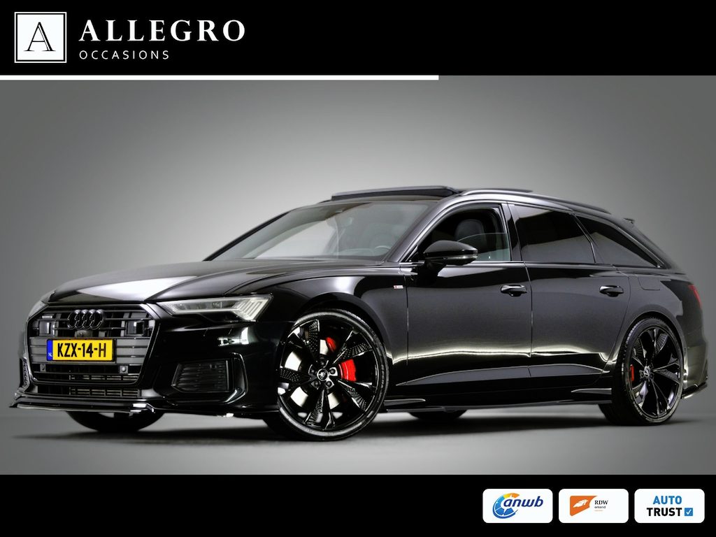 Audi A6 Avant 55 TFSI e quattro Competition S-Line Edition (MAXTON, PANO, B&O, SFEERVERLICHTING, HEAD-UP, SOFTCLOSE, 360 CAMERA)