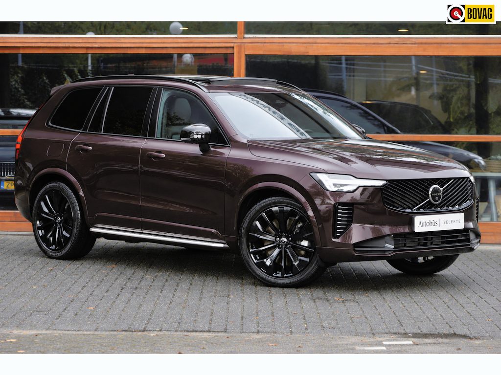 Volvo XC90 T8 Hybride AWD Ultra Dark | Luchtvering | Massage | Head-Up | Ventilatie stoelen | 360° Camera | Panoramadak |