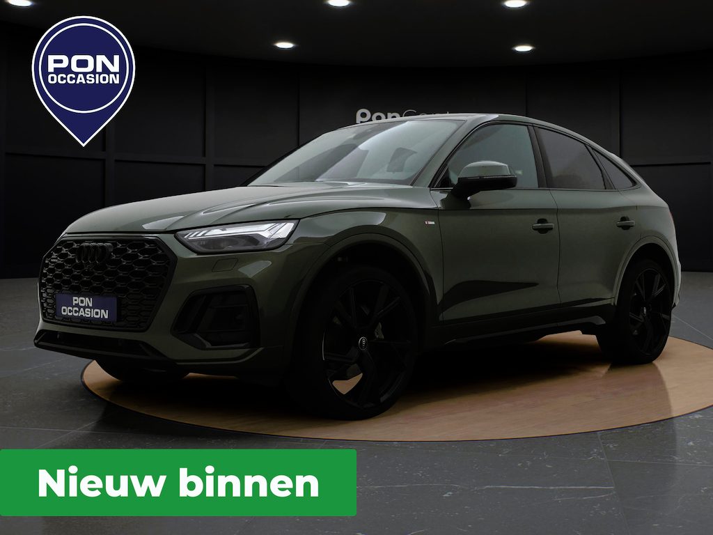 Audi Q5 Sportback 40 TFSI S edition | B&O | Elek Achterklep | Camera | Zwart Optiek | Elek Stoel | Stoelverwarming | 19" | S-line