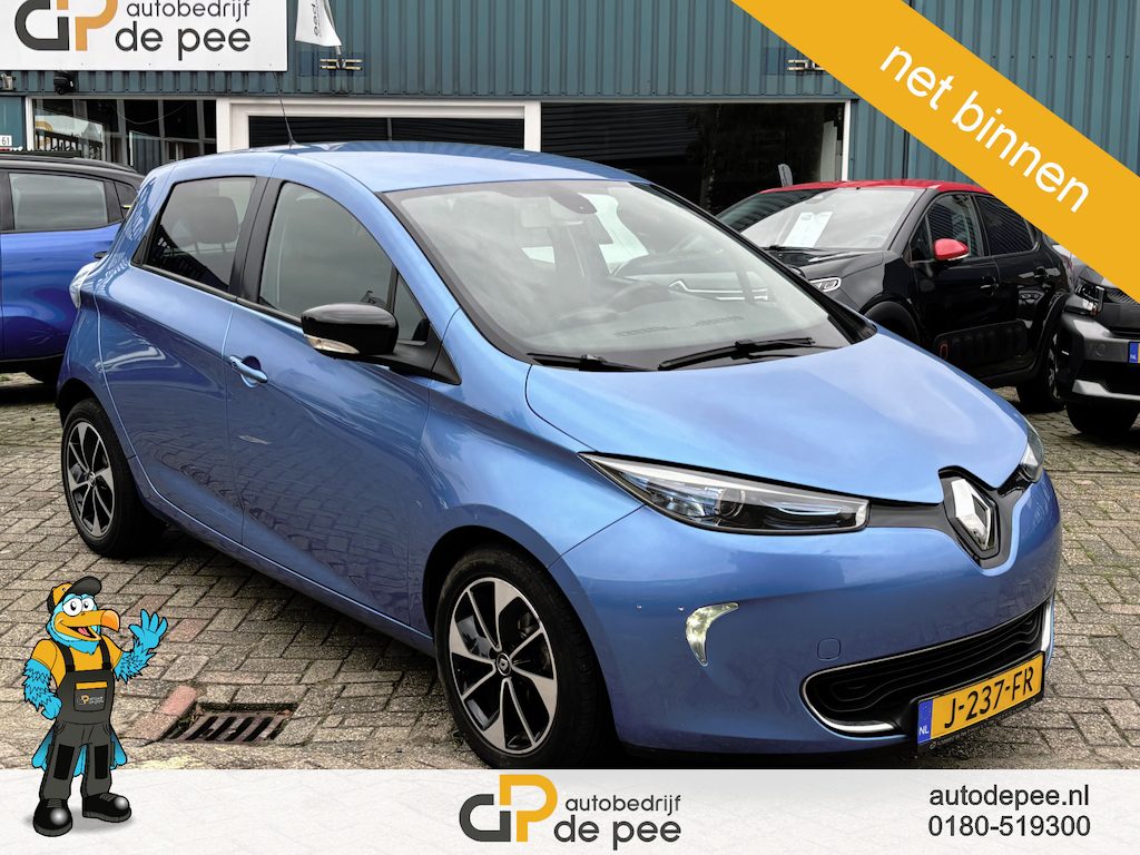 Renault Zoe R90 Intens 41 kWh GARANTIE/KOOPACCU SOH 86%/CRUISE/CLIMA/PARK.SENS./CAMERA/LICHTMETAAL rijklaarprijs!