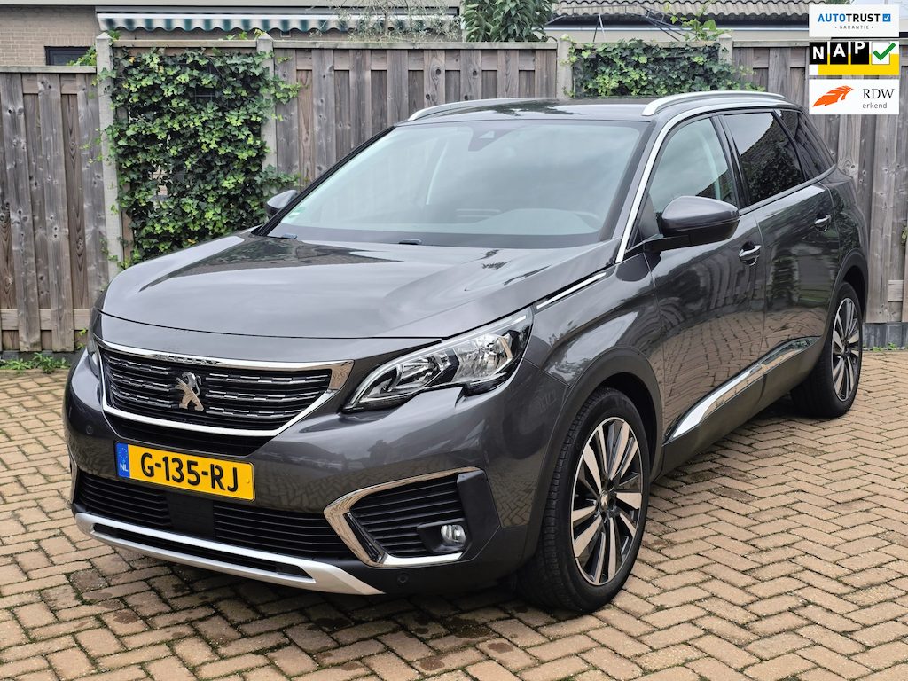 Peugeot 5008 1.2 PureTech Blue Lease Premium CAM,TREKHAAK,7-PERS, D-Riem V.V. 10/2024.