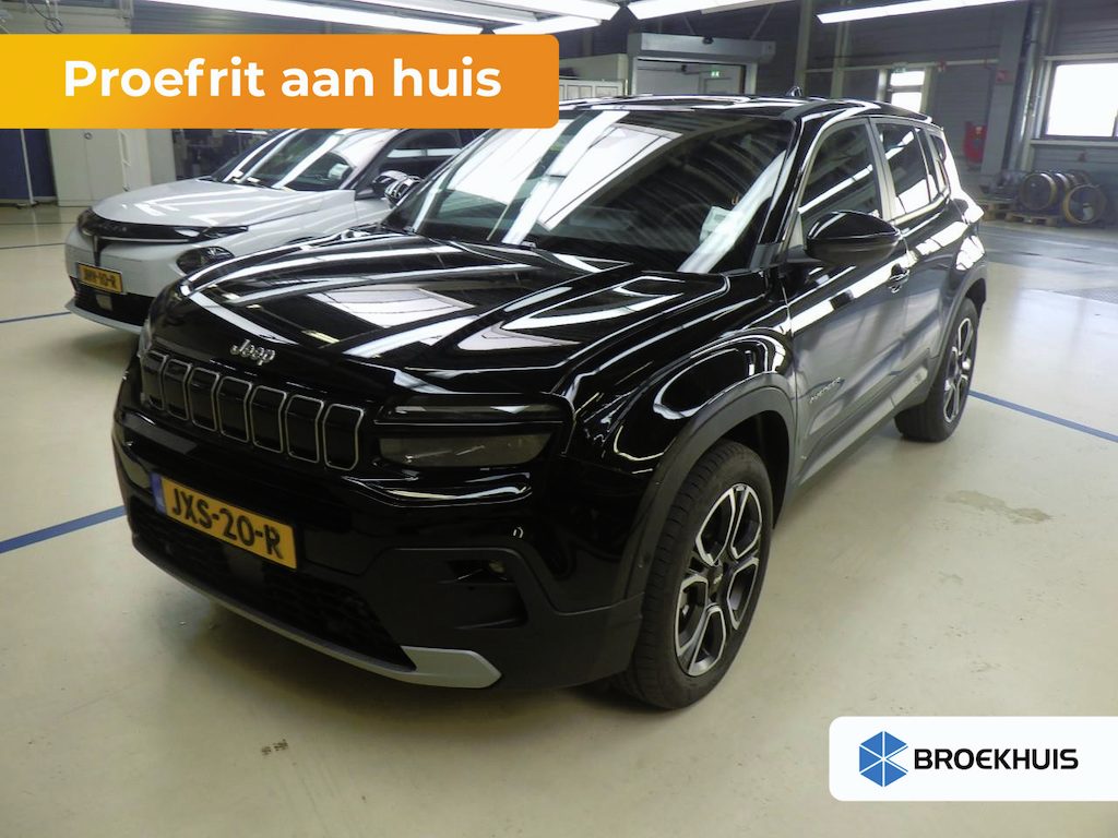 Jeep Avenger 1.2 e-Hybrid Summit 8 Jaar Garantie | Adaptive Cruise | Stoelverwarming