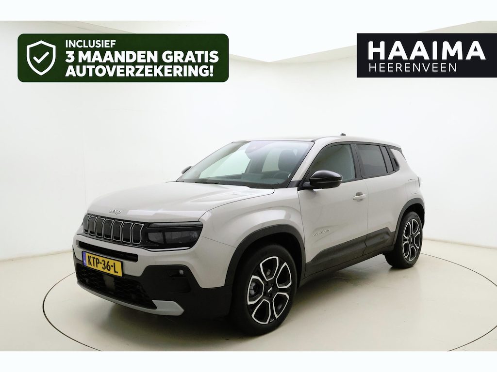 Jeep Avenger Summit 54 kWh | Electrische achterklep | Climate control | Camera | Keyless start | Navigatie via carplay | DAB Radio