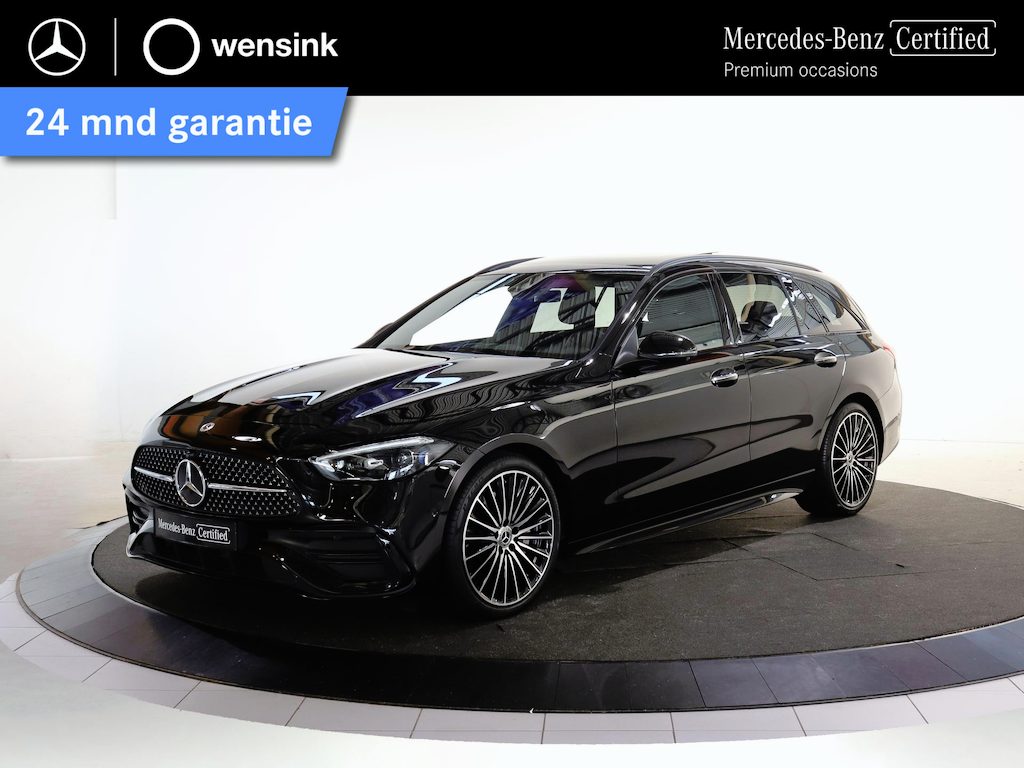 Mercedes-Benz C-klasse Estate 180 Star Edition AMG Line | Panoramaschuifdak | DIGITAL LIGHT  | Nightpakket | Stoelventilatie/-verwarming vooraan | Panoramaschuifdak |