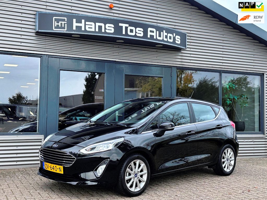 Ford Fiesta 1.0 EcoBoost 100pk Titanium / Carplay / PDC / 16" / LED / NL-Auto / Key-Less