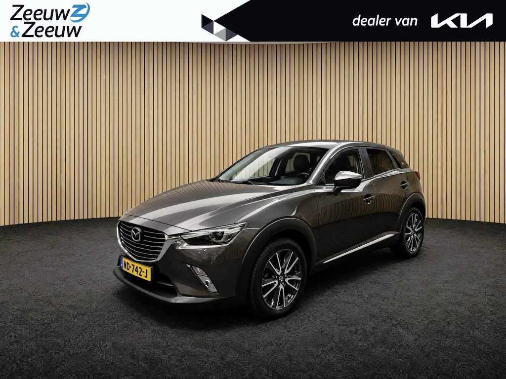 Mazda CX-3 2.0 SkyActiv-G 120 GT-M Trekhaak | HUD | Stoelverwarming | Navigatie | Lichtmetaal | Dodehoek detectie |