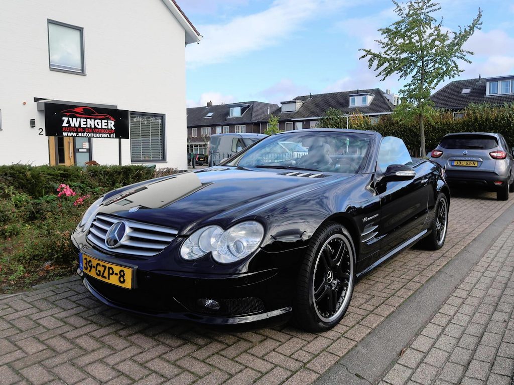 Mercedes-Benz AMG SL 55 PANORAMADAK|MASSAGE|ADAPTIVE CRUISECONTROL|NAVIGATIE|MEMORY|STOELKOELING