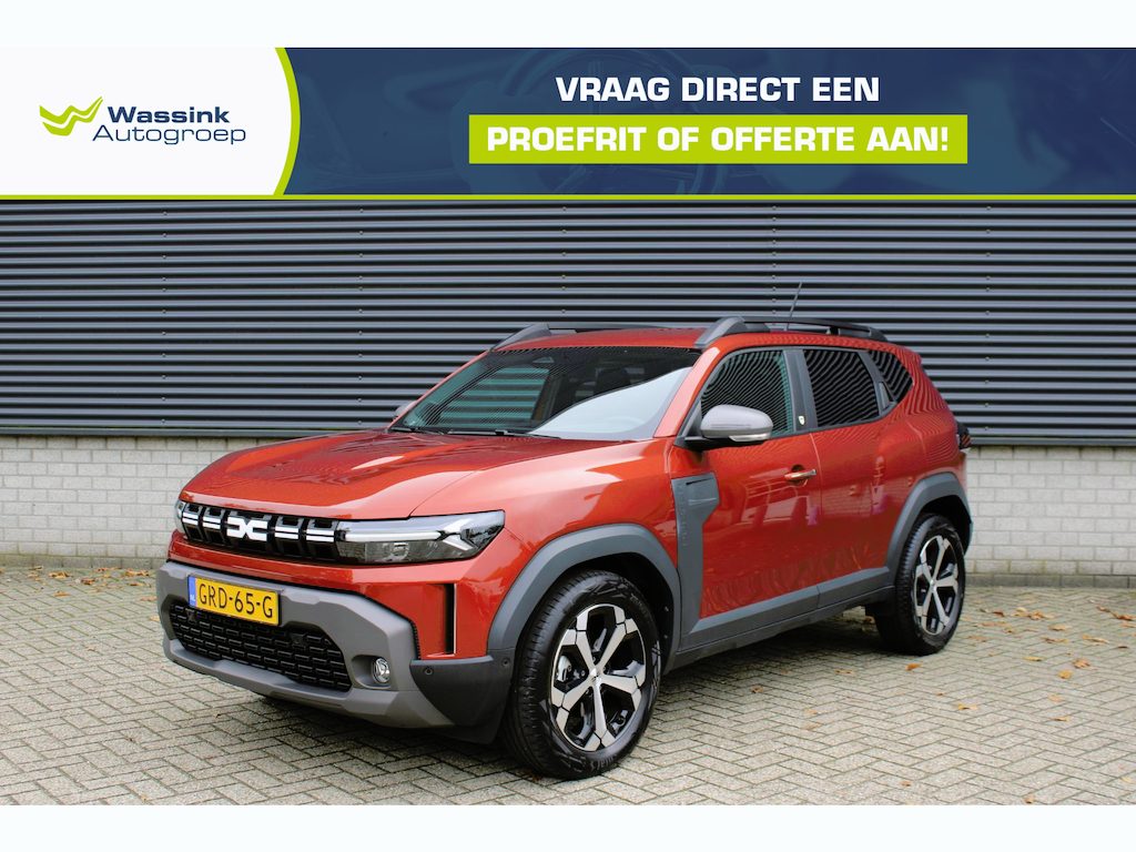 Dacia Duster 1.6 Hybrid 140 Journey Stoer, zuinig en verrassend compleet!