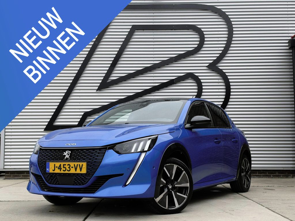 Peugeot e-208 EV GT 350 50 kWh SOH 90,4% 1e Eigenaar|Navi|Camera|Clima|Cruise|Stoelverwarming|GT-Pack|i-Cockpit|N.A.P|Nieuwe APK bij Aflevering