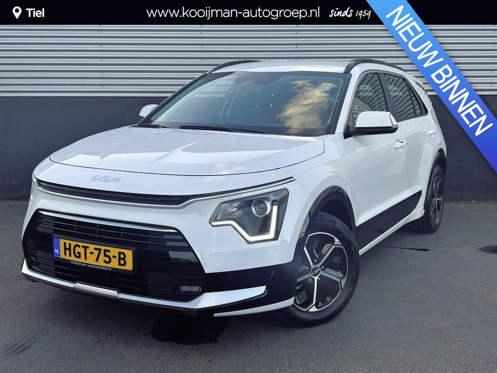 Kia Niro Hybrid 1.6 GDi DynamicLine Trekhaak, NL-auto, 1e eign. Navigatie, Achteruitrijcamera, Parkeersensoren, Climate control, Adaptieve cruise control, Smart Key