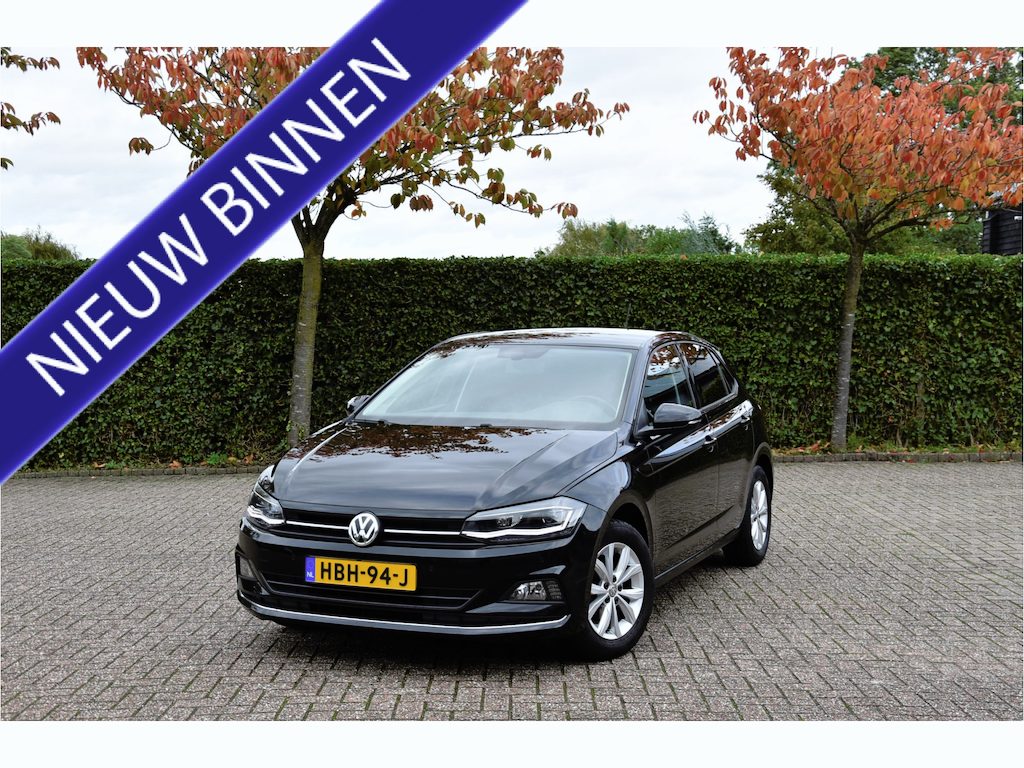 Volkswagen Polo 1.0 TSI 96 PK Highline Topstaat! Garantie LED ECC PDC stoelverw.