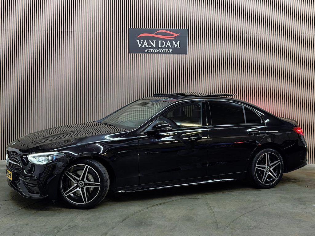 Mercedes-Benz C-klasse 200 AMG Line 2024 PANO LED CAMERA CARBON