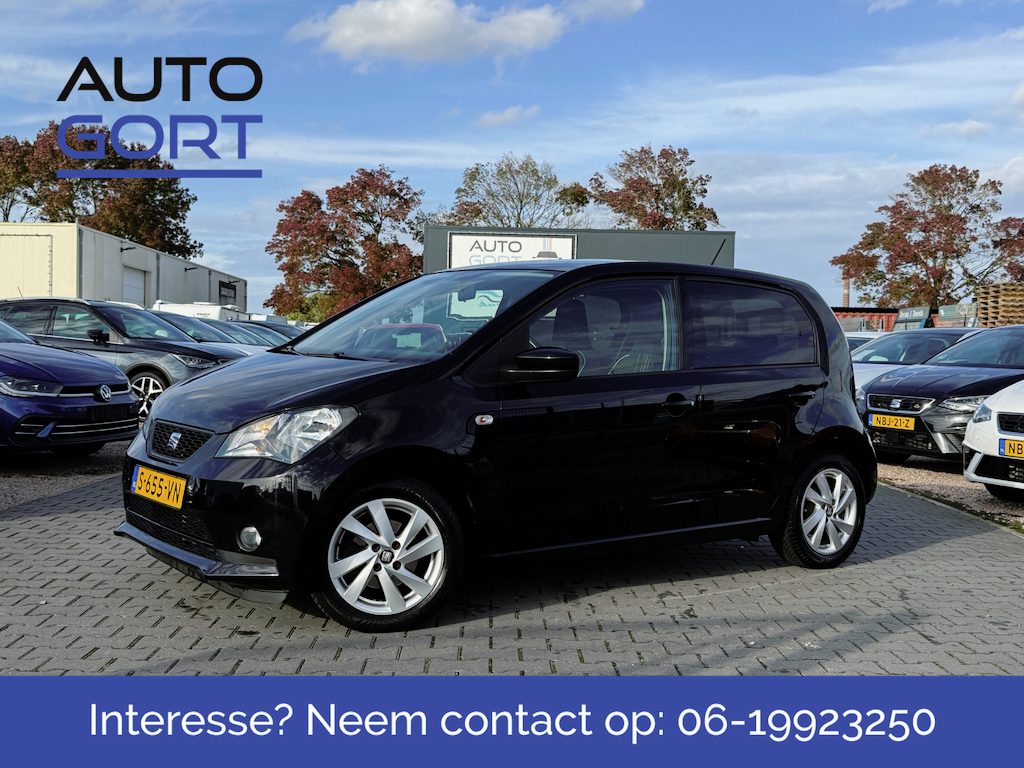 SEAT Mii 1.0 75pk Sport Connect | Airco | 5 Deurs | Cruise control | Navi | Bluetooth | Parkeersens.