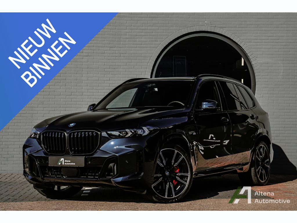 BMW X5 xDrive50e BTW, M-sport pro, trekhaak, 4wiel sturing, comfortstoelen, softclose, Harman Kardon, panoramadak