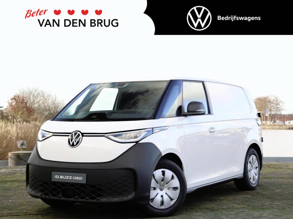 Volkswagen ID. Buzz Cargo Economy Limited Edition Elektromotor 286PK 79 kWh | Grote accu | December rijden | Navigatie via Apple Carplay - Android Auto | Trekhaak | Achterdeuren | ACC | LED | DAB+ |
