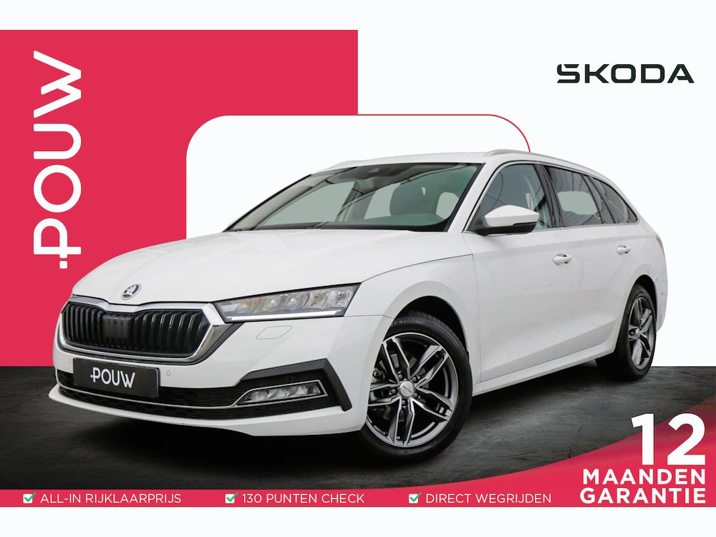 Skoda Octavia Combi 1.0 e-TSI 110pk Business Edition Plus | Cruise Control Adaptief | App Connect | Navigatie | Stoelverwarming