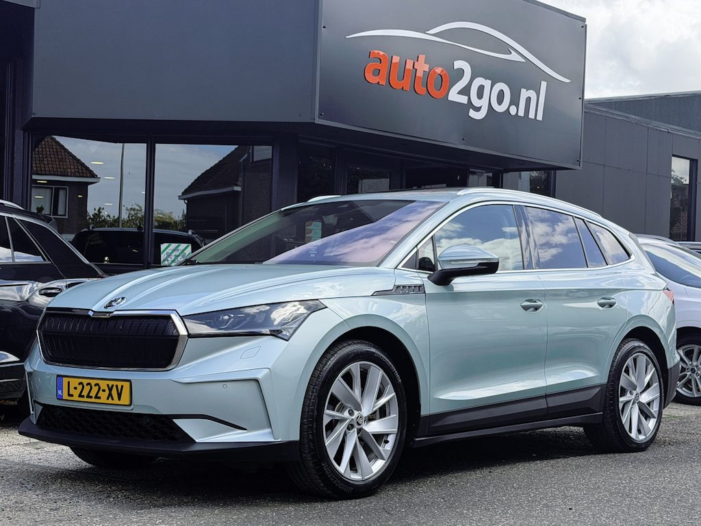 Skoda Enyaq iV 80 First Edition SOH 90% NAVI PANODAK LEDER DIGI-DASH APPLE CARPLAY LED LMV PDC