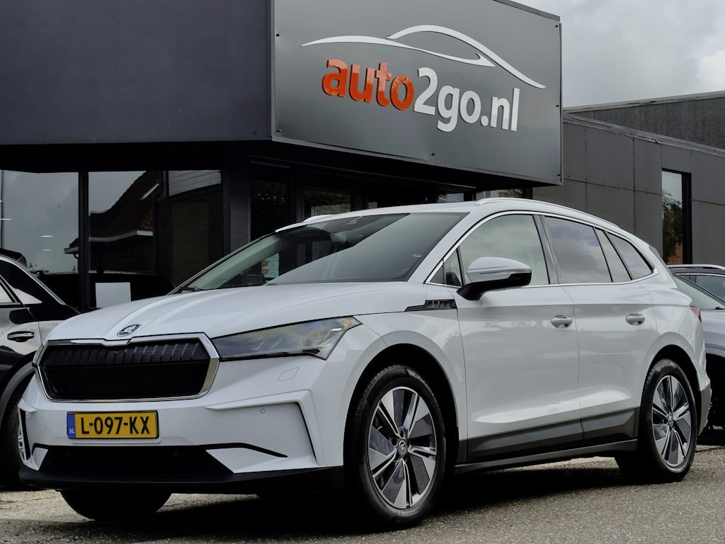 Skoda Enyaq iV 80 SOH 91,4% PANODAK VOL-LEDER NAVI CAMERA APPLE-CARPLAY DIGI-DASH LED LMV PDC
