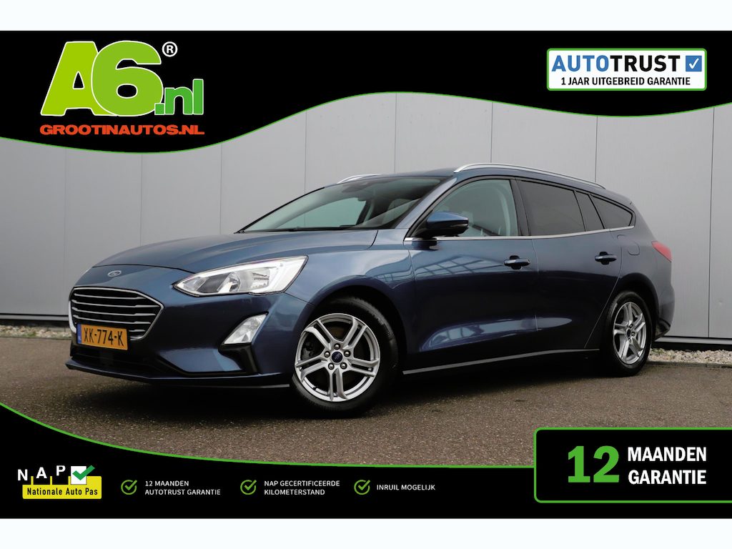 Ford Focus Wagon 1.0 EcoBoost Trend Edition Business 101PK LMV Navigatie Carplay Android Parkeersensor