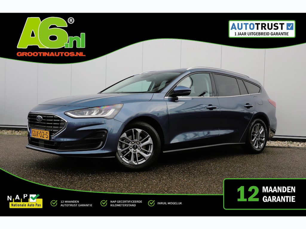 Ford Focus Wagon 1.0 EcoBoost Hybrid Titanium 115PK Automaat LMV Navigatie Climate Cruise Control Carplay Android