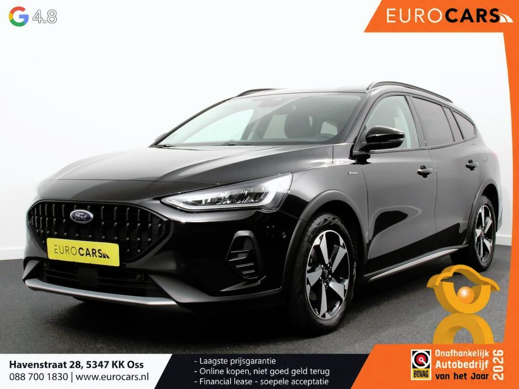 Ford Focus Wagon 1.0 EcoBoost 155pk Hybrid Active X Navigatie Climate Control Camera Parkeer sensoren B&O Dab Led Lichtmetalen velgen