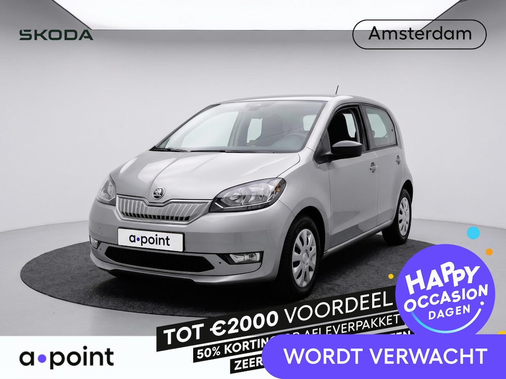 Skoda Citigo e-iV EV Ambition 83 pk | Navigatie via App | Cruise control | Autom. Airco | Bluetooth Telefoon verbinding | Metallic lak |