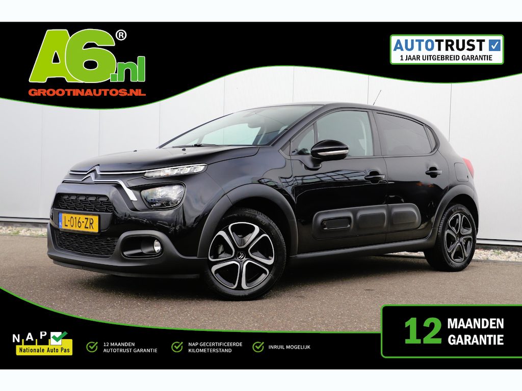 Citroën C3 1.2 PureTech Feel Navigatie Carplay Android Climate Cruise Control Parkeersensor Rijstrooksensor