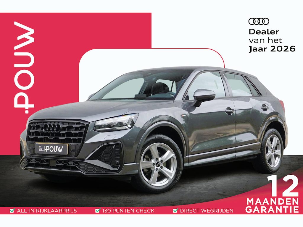 Audi Q2 30 TFSI 110pk S Edition | Panoramadak | Smartphone Interface | Matrix-LED | PDC | Optiek Zwart