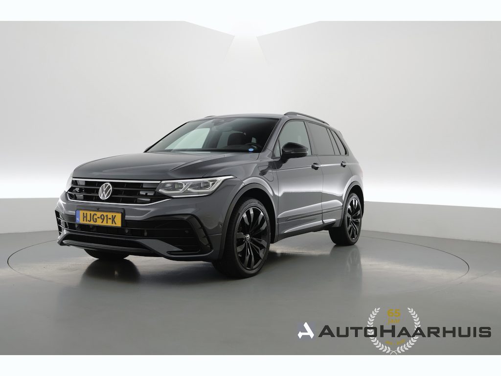 Volkswagen Tiguan 1.4 TSI eHybrid R-Line Black Style | Rijklaar! | SOH 93% | HUD | Leder | Elek. trekhaak | 360cam | IQ. Light | Memory